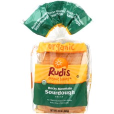 RUDIS: Organic Bakery Organic Rocky Mountain Sourdough Sandwich Bread, 22 oz