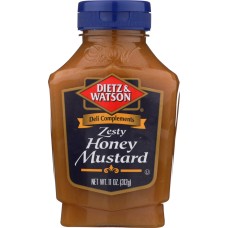 DIETZ AND WATSON: Zesty Honey Mustard, 11 oz