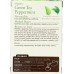 TRADITIONAL MEDICINALS: Organic Green Tea Peppermint 16 Tea Bags, 0.85 oz