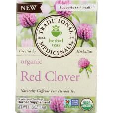 TRADITIONAL MEDICINALS: Tea Red Clover Organic, 1.13 oz
