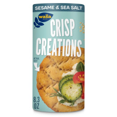WASA: Crisp Creations Sesame and Sea Salt, 8.3 oz