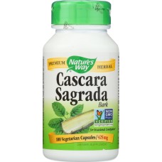 NATURE'S WAY: Cascara Sagrada Aged Bark 425 mg, 100 vcaps
