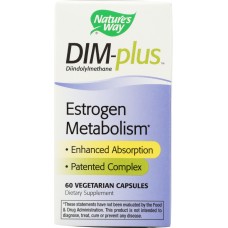 NATURE'S WAY: DIM-plus Estrogen Metabolism, 60 Vegetable Caps