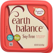EARTH BALANCE: Soy Free Natural Buttery Spread, 15 oz