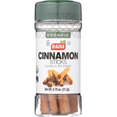 BADIA: Cinnamon Sticks Organic, 0.75 oz