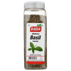 BADIA: Basil Leaves, 4 oz