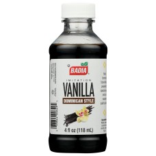 BADIA: Vanilla Extract Imitation, 4 oz