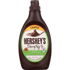 HERSHEY: Simply 5 Chocolate Syrup, 21.8 oz