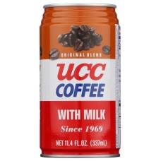 UCC: Ready to Drink Original Blend Coffee with Milk, 11.3 fl oz