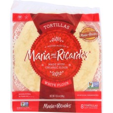 MARIA & RICARDOS: White Flour Tortillas, 13.50 oz