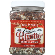 BELLA SUN LUCI: Risotto Sun Dried Tomato, 23 oz
