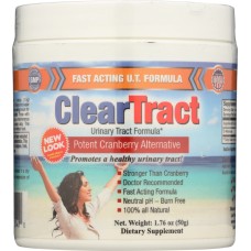 CLEARTRACT: Urinary Tract Formula Powder 50g, 1.76 oz