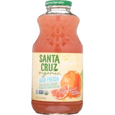 SANTA CRUZ: Fresca Agua Grapefruit Organic, 32 oz