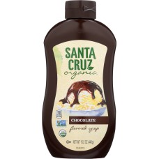 SANTA CRUZ: Syrup Chocolate Organic, 15.5 oz