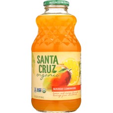 SANTA CRUZ: Organic Mango Lemonade, 32 oz