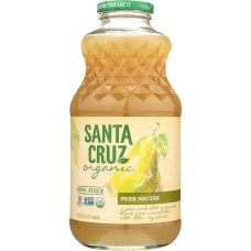SANTA CRUZ: Organic Pear Nectar Juice, 32 Oz