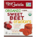 RW GARCIA: Organic Sweet Beet Crackers, 5.5 oz