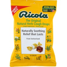 RICOLA: Original Cough Drops, 50 pc