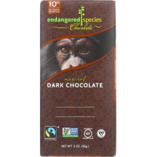ENDANGERED SPECIES: Natural Dark Chocolate Bar, 3 Oz