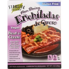 STARLITE CUISINE: Vegan Enchiladas de Queso, 9 oz