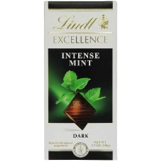 LINDT: Chocolate Bar Excellence Intense Mint, 3.5 oz