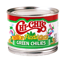CHI CHIS: Diced Green Chilies, 4.25 oz