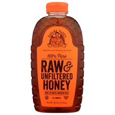 NATURE NATES: Raw & Unfiltered Honey, 40 oz