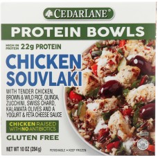 CEDARLANE: Entree Chicken Souvlaki Bowl, 10 oz