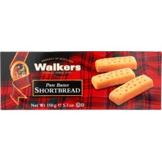 WALKERS: Pure Butter Shortbread Fingers, 5.3 oz