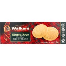 WALKERS: Gluten Free Shortbread Rounds, 4.9 oz