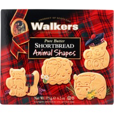 WALKERS:  Animal Shapes Shortbread Cookie, 6.2 oz
