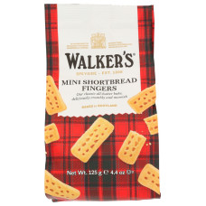 WALKERS: Mini Shortbread Fingers, 4.4 oz