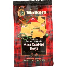 WALKERS: Shortbread Mini Scotti Dog, 4.4 oz