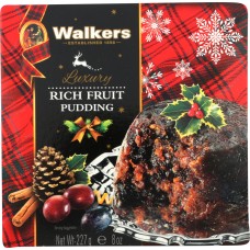 WALKERS: Pudding Fruit Rich, 8 OZ