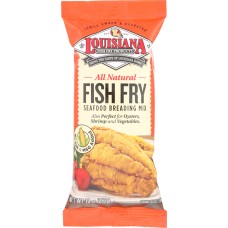 LOUISIANA FISH FRY: All Natural No Salt Fish Fry, 10 oz
