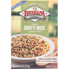 LOUISIANA FISH FRY: Dirty Rice Dinner Mix, 8 oz