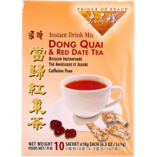 PRINCE OF PEACE: Tea Instant Dong Quai Date, 10 bg