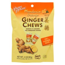 PRINCE OF PEACE: Candy Ginger Orange Chews, 3 oz