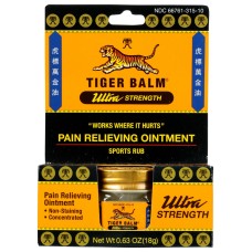 TIGER BALM: Ultra Strength Pain Relieving Ointment, 0.63 oz