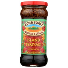 KONA COAST: Island Teriyaki Sauce, 15 oz