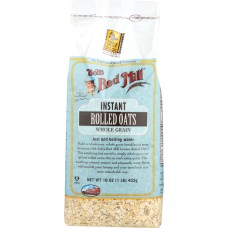 BOBS RED MILL: Cereal Rolled Oats Instant, 16 oz