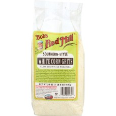 BOBS RED MILL: Southern-Style White Corn Grits, 24 Oz