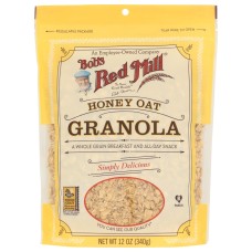 BOBS RED MILL: Honey Oat Granola Cereal, 12 oz