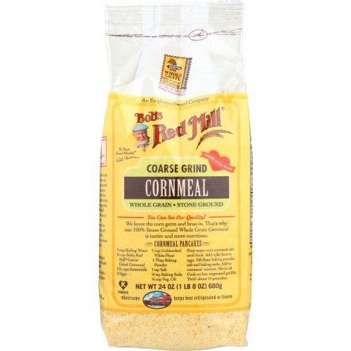 BOBS RED MILL Coarse Grind Cornmeal, 24 oz