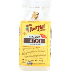 BOB'S RED MILL: Whole Grain Oat Flour, 22 Oz