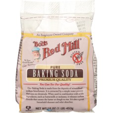 BOB'S RED MILL: Gluten Free Pure Baking Soda, 16 Oz