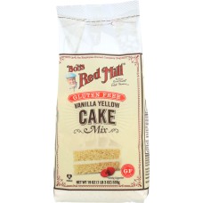 BOB'S RED MILL: Gluten Free Vanilla Cake Mix, 19 oz