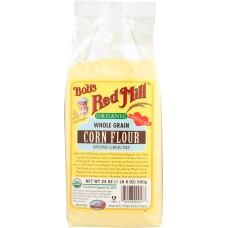 BOB'S RED MILL: Organic Whole Grain Corn Flour, 24 oz