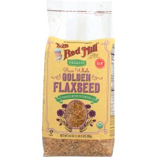 BOB'S RED MILL: Organic Golden Flaxseed, 24 oz
