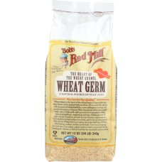 BOBS RED MILL: Natural Raw Wheat Germ, 12 Oz